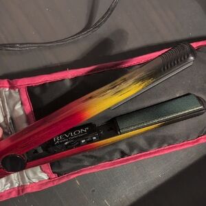 Revlon Gradient Hair Straightener in Red and Yellow